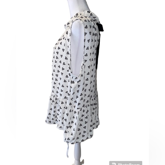LOFT Hearts Top Sleeveless Size XL - Picture 2 of 7